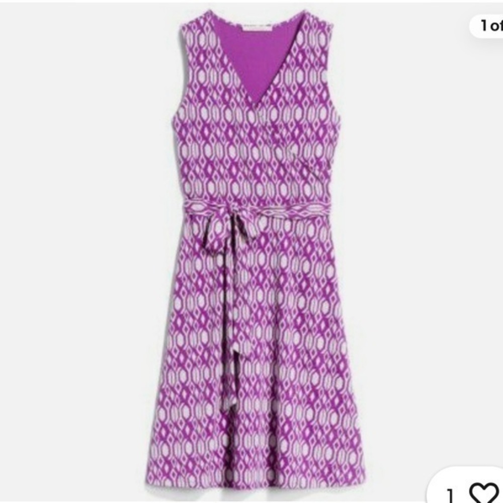 NWOT 41 Hawthorne Faux Wrap Dress | S